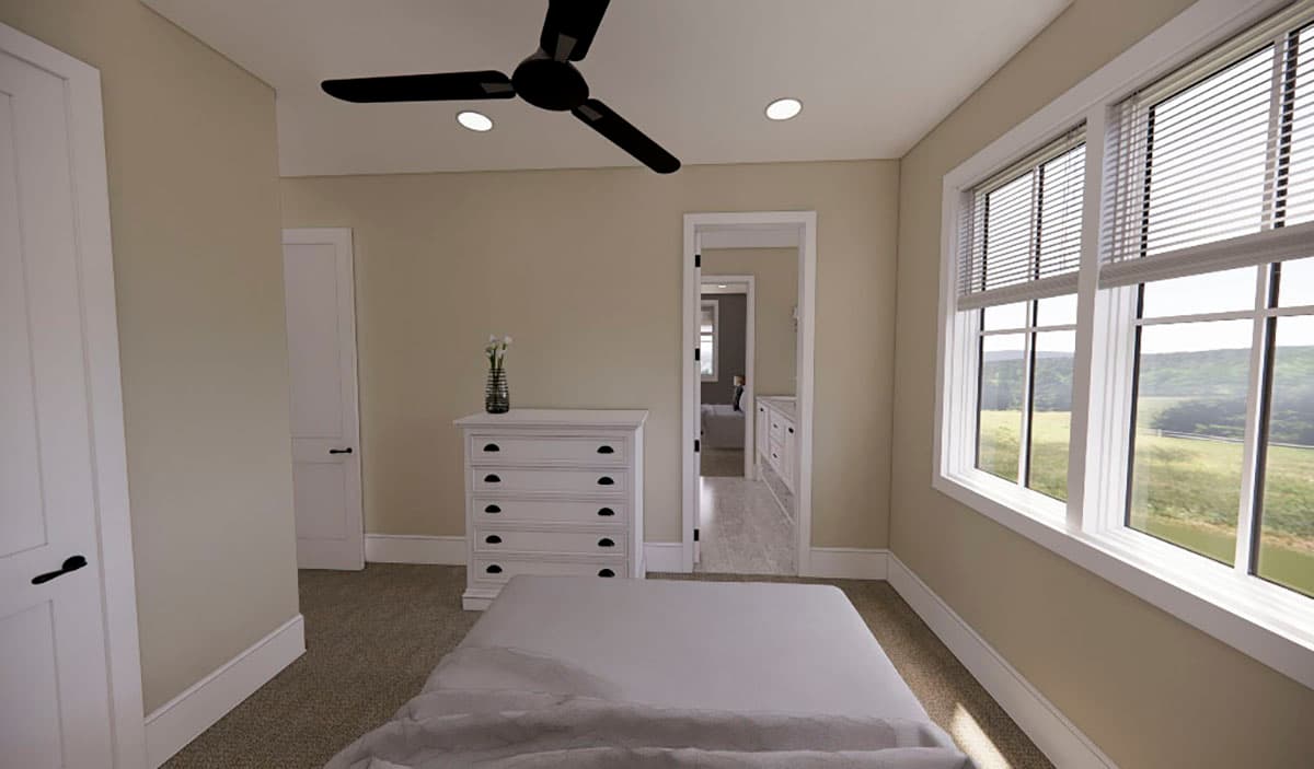 Plan 14696RK: 4-Bed Modern Farmhouse Plan with Two Level Kitchen Island and Laundry On Both Floors - 3146 Sq Ft - Image #24 - Country, Craftsman, Farmhouse, Modern Farmhouse, New American, Traditional