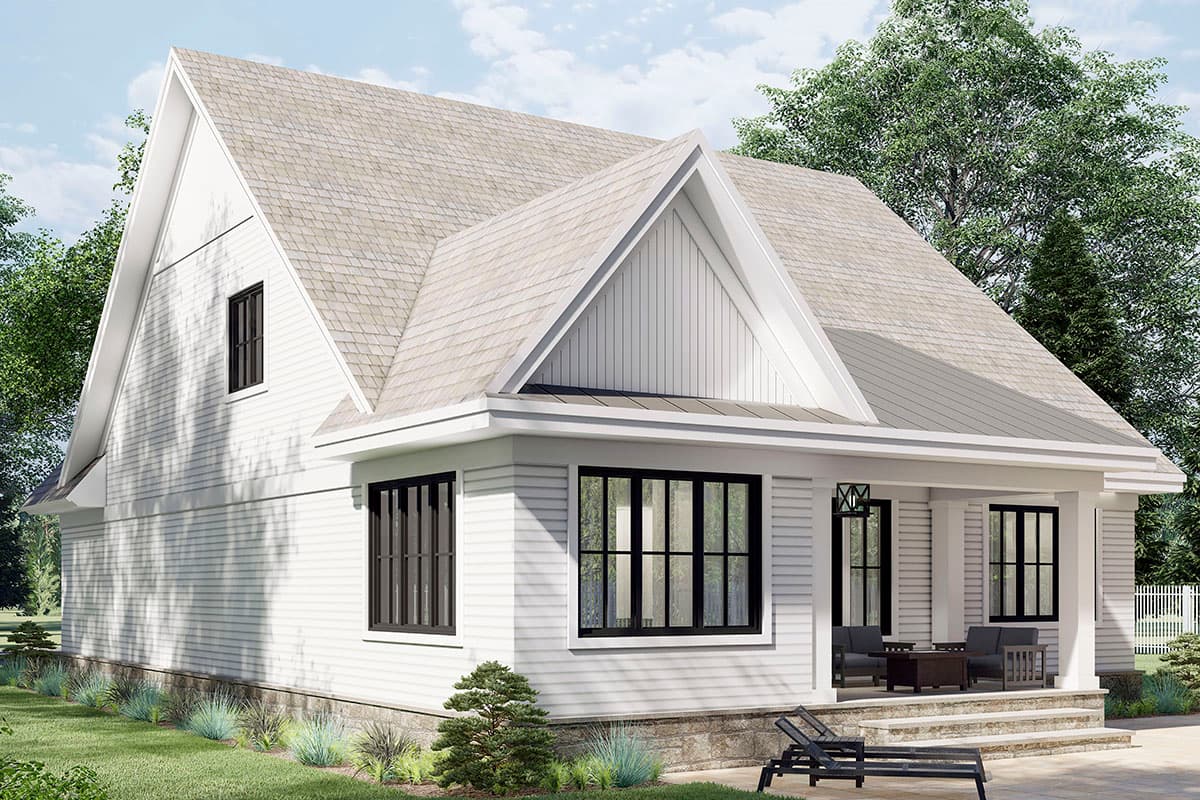 Plan 14697RK: 2-Story New American Home Plan with Laundry on Both Floors - 2889 Sq Ft - Image #7 - Country, Craftsman, Modern Farmhouse, New American