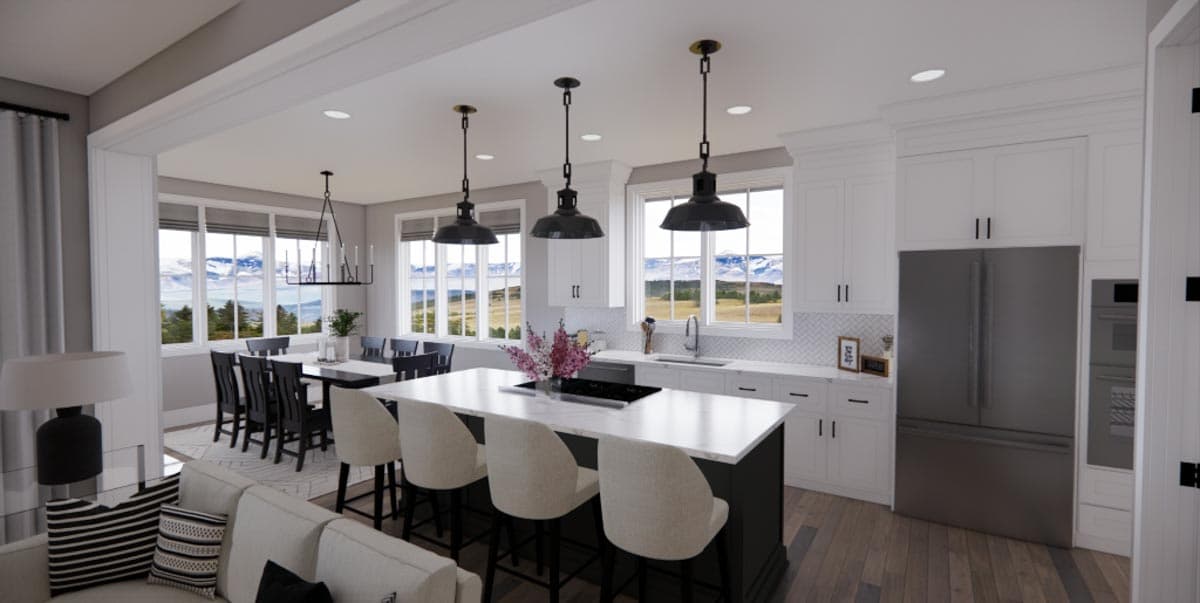 Plan 14697RK: 2-Story New American Home Plan with Laundry on Both Floors - 2889 Sq Ft - Image #13 - Country, Craftsman, Modern Farmhouse, New American