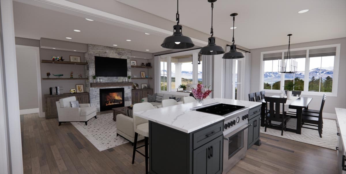 Plan 14697RK: 2-Story New American Home Plan with Laundry on Both Floors - 2889 Sq Ft - Image #14 - Country, Craftsman, Modern Farmhouse, New American