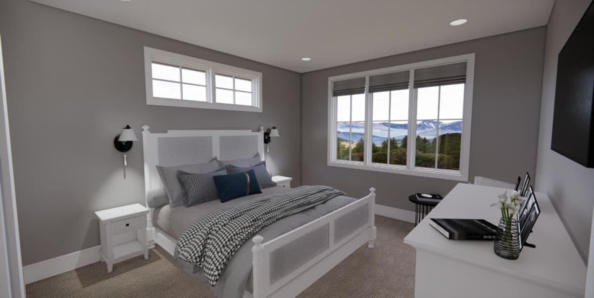 Plan 14697RK: 2-Story New American Home Plan with Laundry on Both Floors - 2889 Sq Ft - Image #16 - Country, Craftsman, Modern Farmhouse, New American