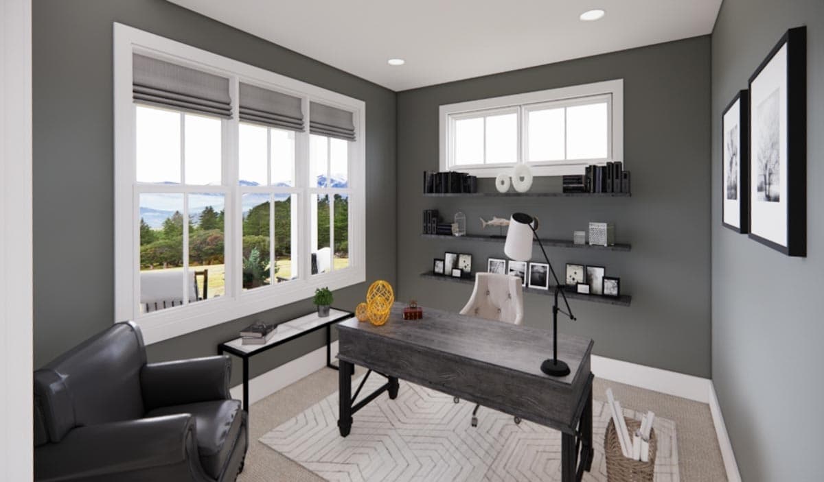 Plan 14698RK: 3-Bed Craftsman House Plan with Variety of Garage Options - Image #11 - Cottage, Country, Craftsman, Modern Farmhouse, New American