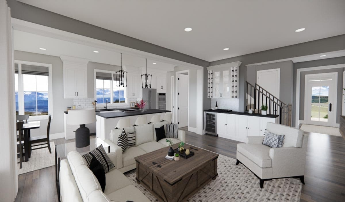 Plan 14698RK: 3-Bed Craftsman House Plan with Variety of Garage Options - Image #13 - Cottage, Country, Craftsman, Modern Farmhouse, New American