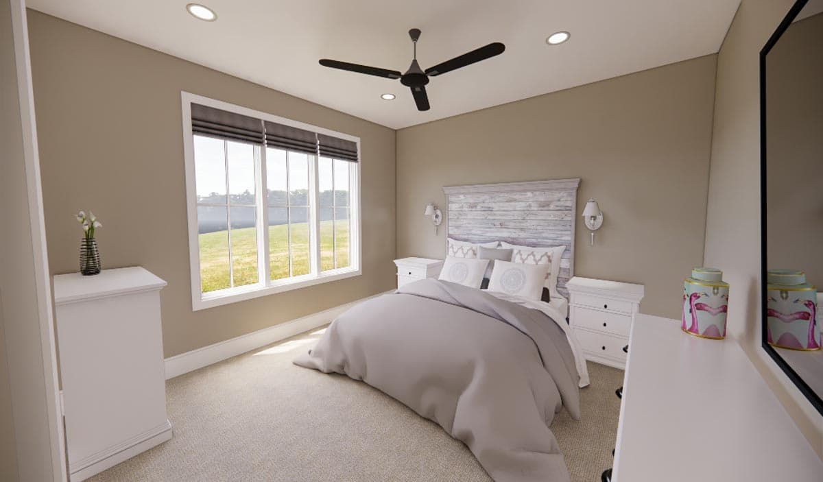 Plan 14699RK: 3-Bedroom Modern Farmhouse Plan with 2 or 3-Car Garage - 2657 Sq Ft - Image #8 - Country, Craftsman, Farmhouse, Modern Farmhouse, New American, Traditional