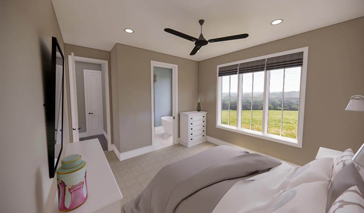 Plan 14699RK: 3-Bedroom Modern Farmhouse Plan with 2 or 3-Car Garage - 2657 Sq Ft - Image #9 - Country, Craftsman, Farmhouse, Modern Farmhouse, New American, Traditional