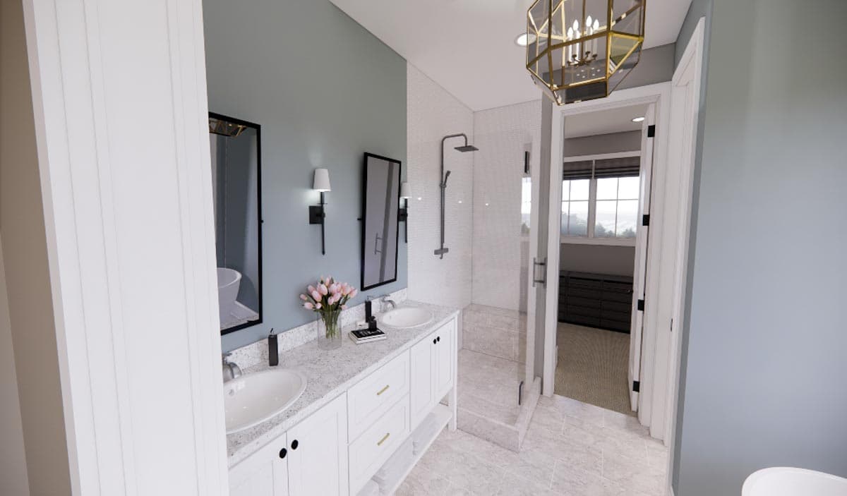 Plan 14699RK: 3-Bedroom Modern Farmhouse Plan with 2 or 3-Car Garage - 2657 Sq Ft - Image #10 - Country, Craftsman, Farmhouse, Modern Farmhouse, New American, Traditional