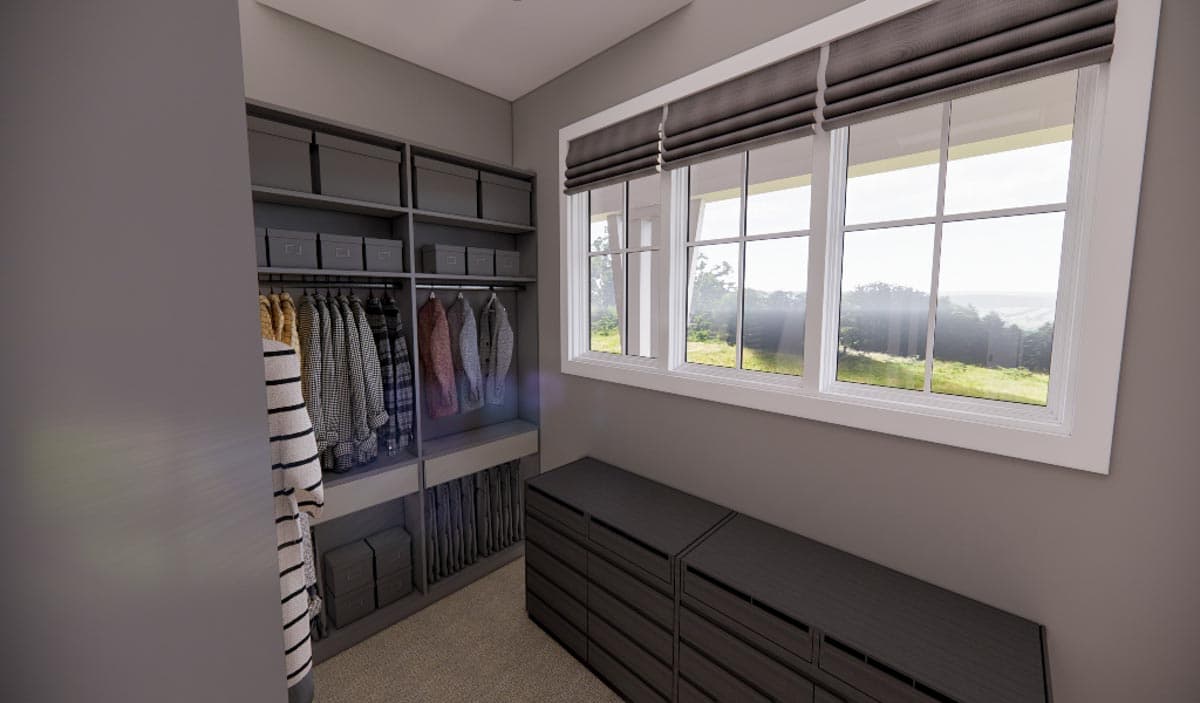 Plan 14699RK: 3-Bedroom Modern Farmhouse Plan with 2 or 3-Car Garage - 2657 Sq Ft - Image #12 - Country, Craftsman, Farmhouse, Modern Farmhouse, New American, Traditional