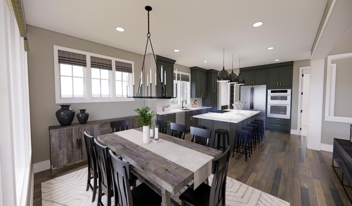 Plan 14699RK: 3-Bedroom Modern Farmhouse Plan with 2 or 3-Car Garage - 2657 Sq Ft - Image #16 - Country, Craftsman, Farmhouse, Modern Farmhouse, New American, Traditional