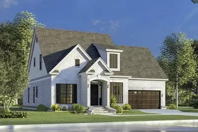 3-Bed Traditional Southern Home Plan with Main-level Master Bedroom