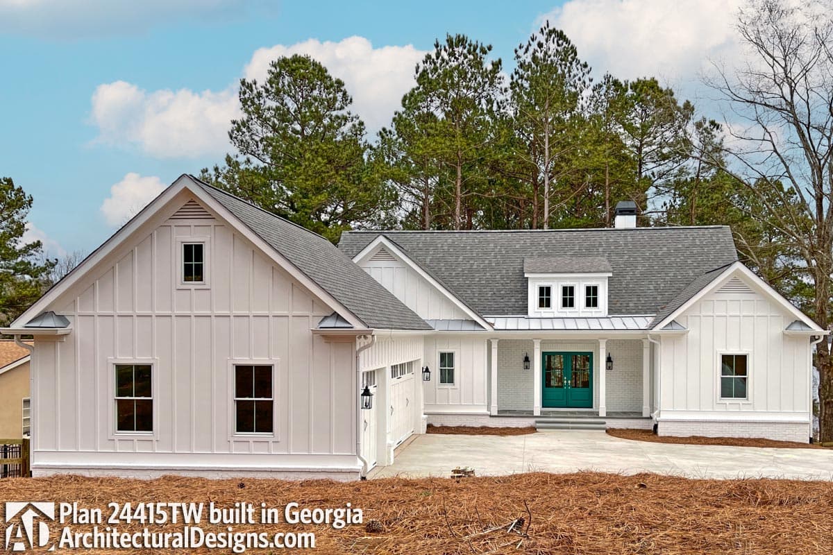 build gallery item - House Plan 24415TW Comes to Life in Georgia