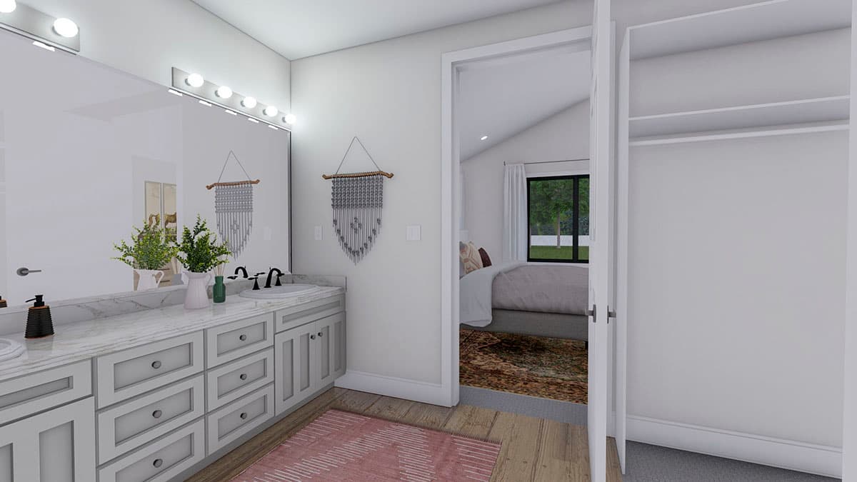 Plan 61374UT: Exclusive Ranch Home Plan with Lower-level 2-Bed Apartment - Image #21 - Craftsman, New American, Ranch