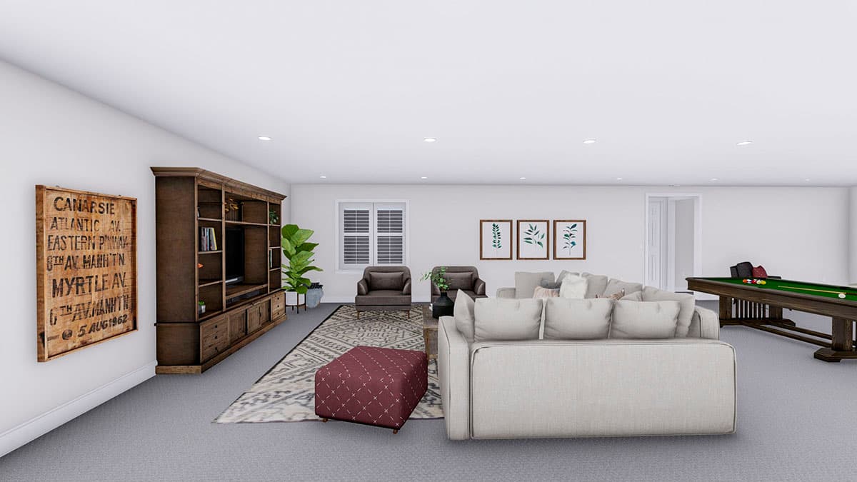 Plan 61374UT: Exclusive Ranch Home Plan with Lower-level 2-Bed Apartment - Image #22 - Craftsman, New American, Ranch