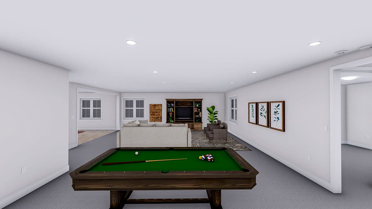 Plan 61374UT: Exclusive Ranch Home Plan with Lower-level 2-Bed Apartment - Image #23 - Craftsman, New American, Ranch