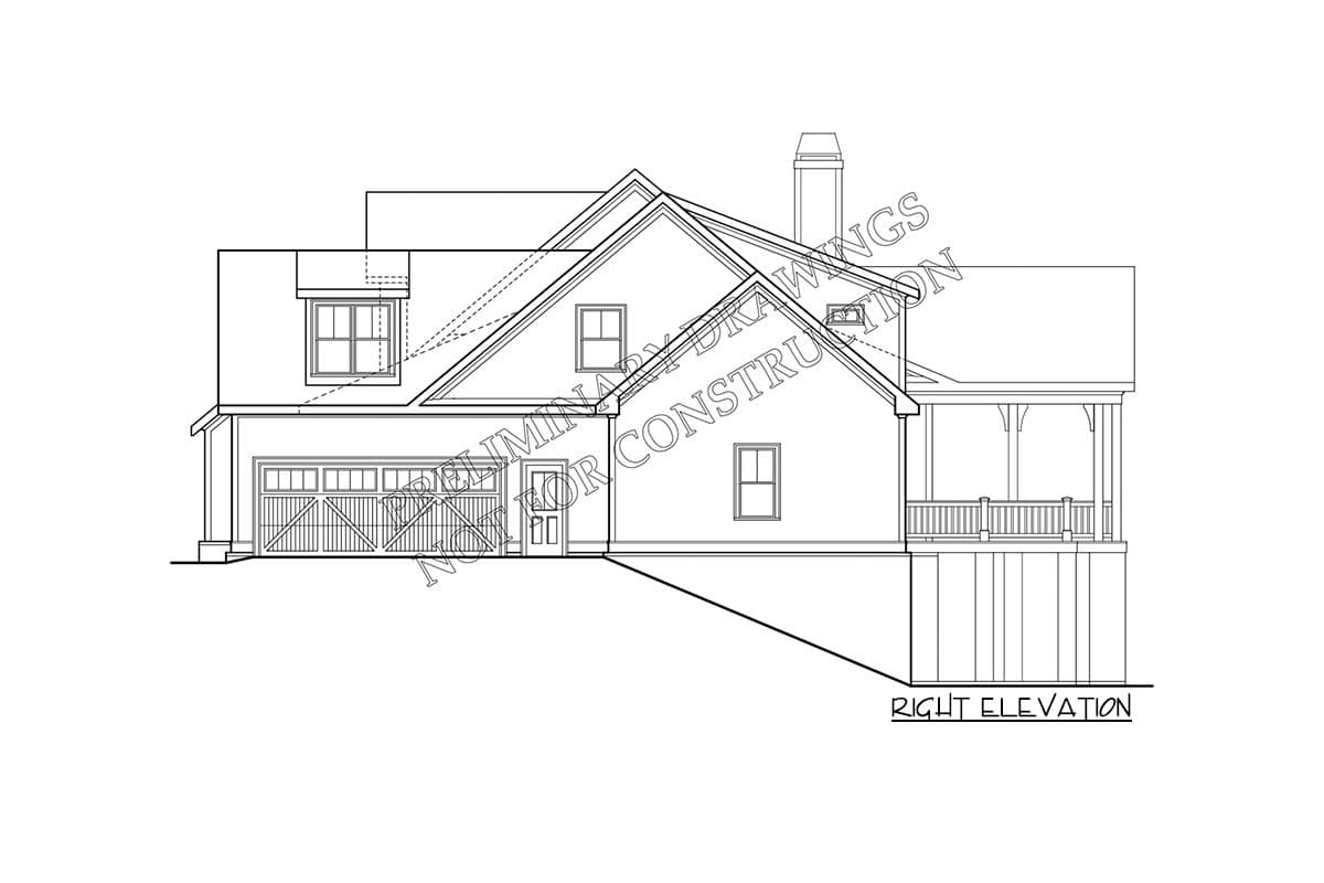 Plan 710379BTZ: Compact 4-Bed Modern Farmhouse Plan with Bonus Room - Image #5 - Country, Craftsman, Modern Farmhouse, New American