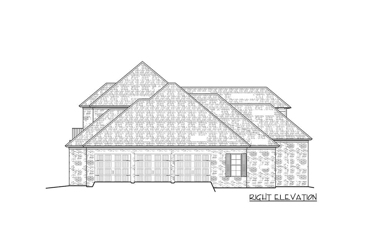 Plan 510187WDY: Exclusive 4-Bed Home Plan with Stacked Front Porch - Image #5 - Southern, Southern Traditional, Traditional