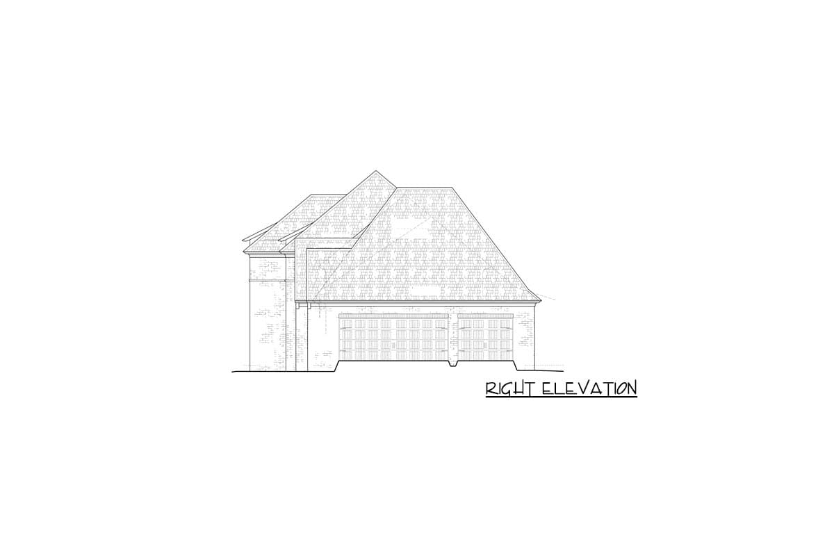 Plan 510188WDY: Exclusive 2-Story Home Plan with Private Master Bedroom - 3742 Sq Ft - Image #5 - European, French Country, Southern, Transitional