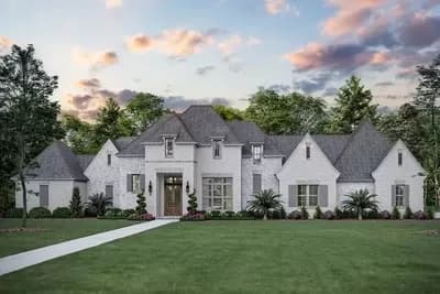 Exclusive 2-Story Home Plan with Private Master Bedroom - 3742 Sq Ft