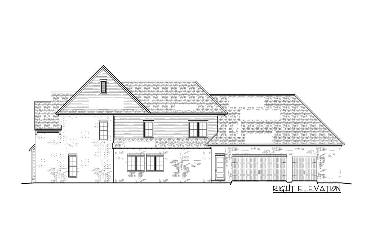 Plan 510191WDY: Exclusive 5-Bed European Home Plan with Sunroom - Image #5 - European, Traditional