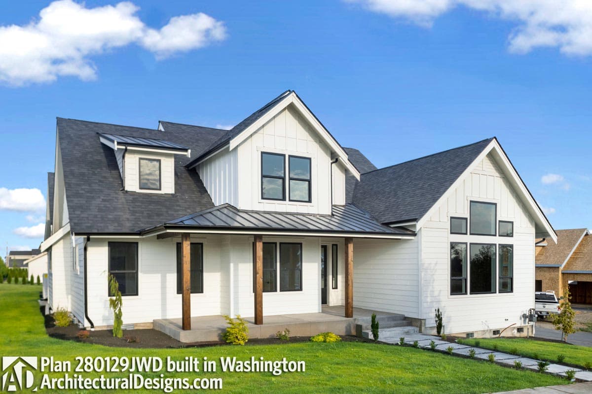 build gallery item - House Plan 280129JWD Comes to Life in Washington