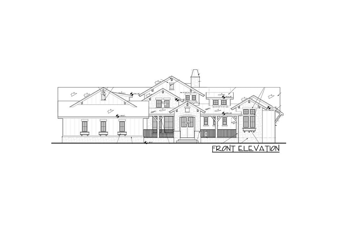 Plan 95111RW: Amazing 3-Bed New American House Plan with 3-Car Garage - 2984 Sq Ft - Image #19 - Country, Craftsman, Modern Farmhouse, Mountain, New American, Northwest