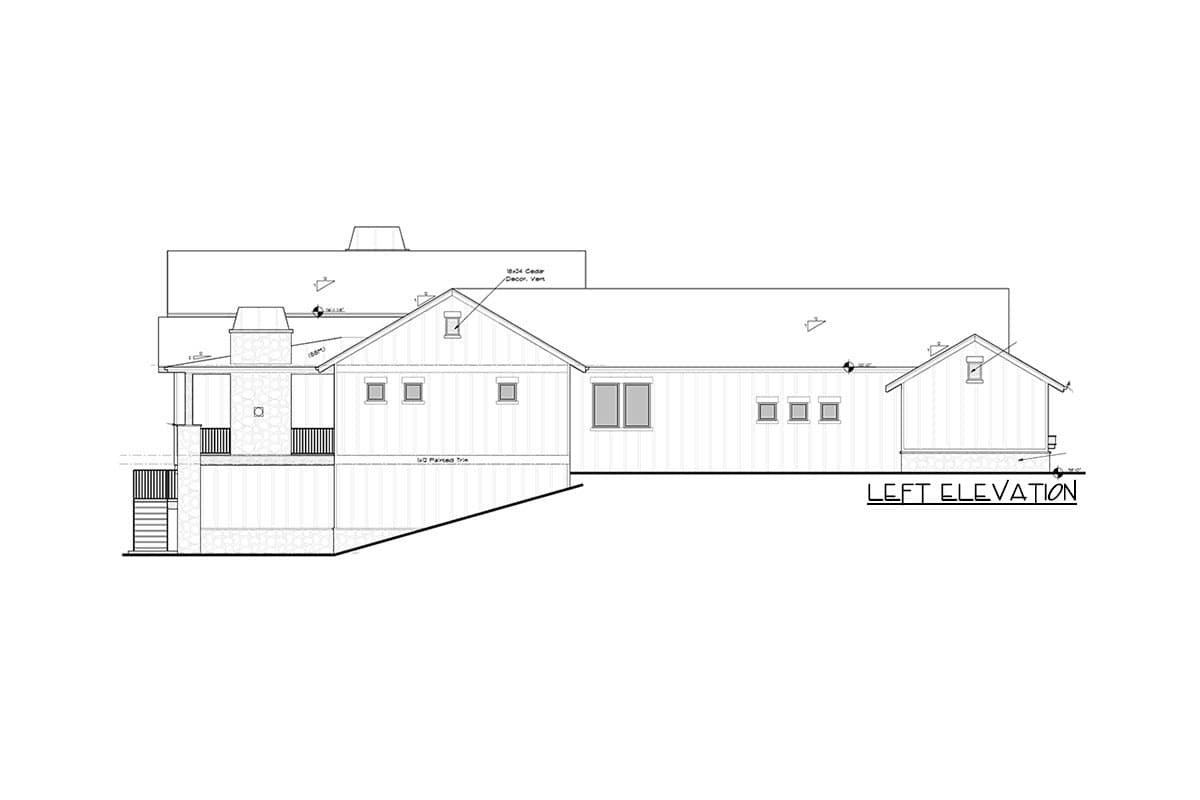 Plan 95111RW: Amazing 3-Bed New American House Plan with 3-Car Garage - 2984 Sq Ft - Image #20 - Country, Craftsman, Modern Farmhouse, Mountain, New American, Northwest