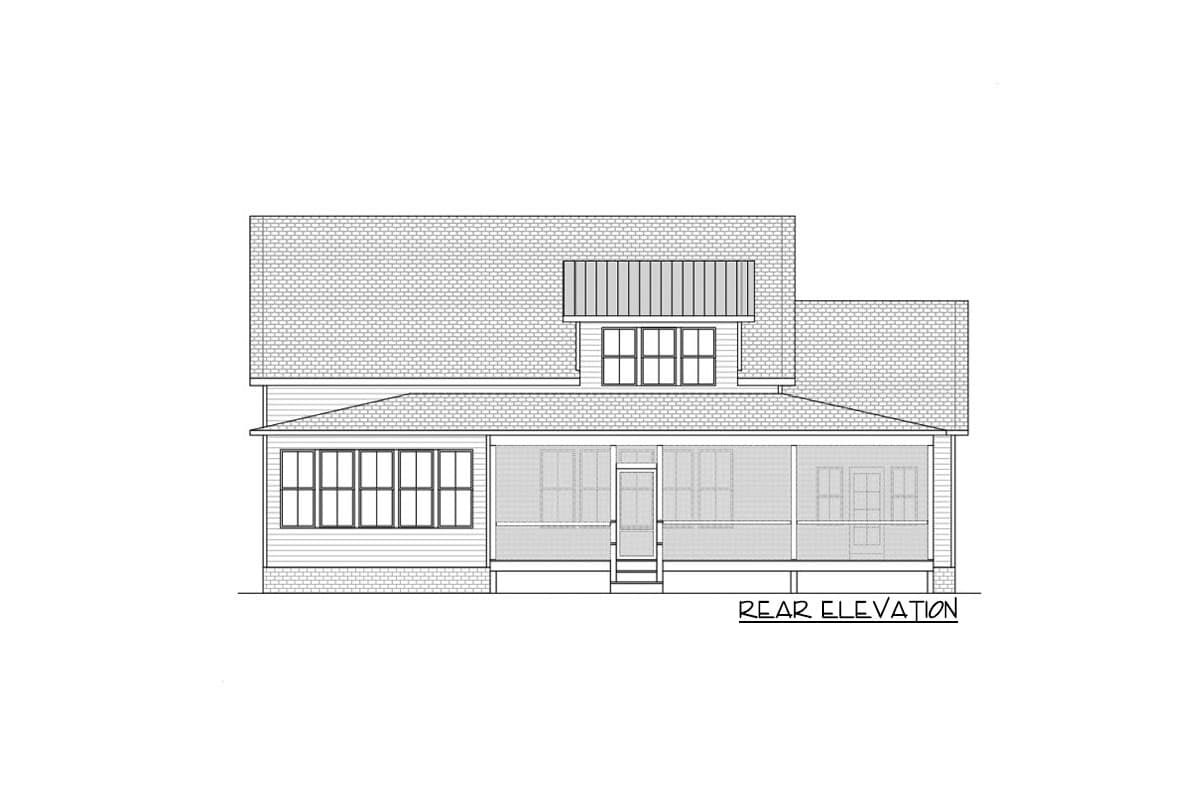 Plan 260006RVC: 4-Bed Modern Farmhouse with Large Functional Shed Dormer - Image #5 - Country, Craftsman, Modern Farmhouse, New American