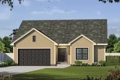 Flexible Traditional House Plan with 3 Bedrooms