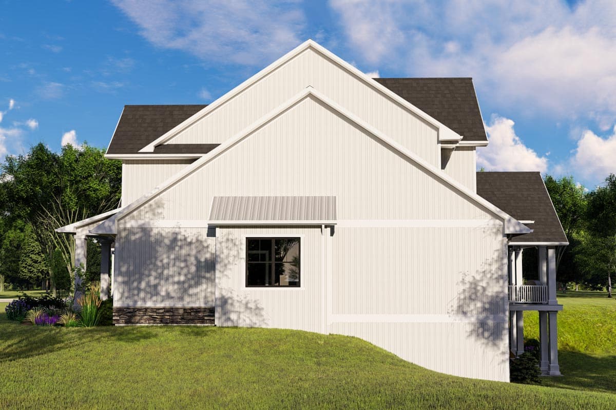 Plan 135036GRA: Two-story Modern Farmhouse Plan with Optional Lower-level Guest Suite - Image #4 - Country, Farmhouse, Modern Farmhouse, New American, Traditional