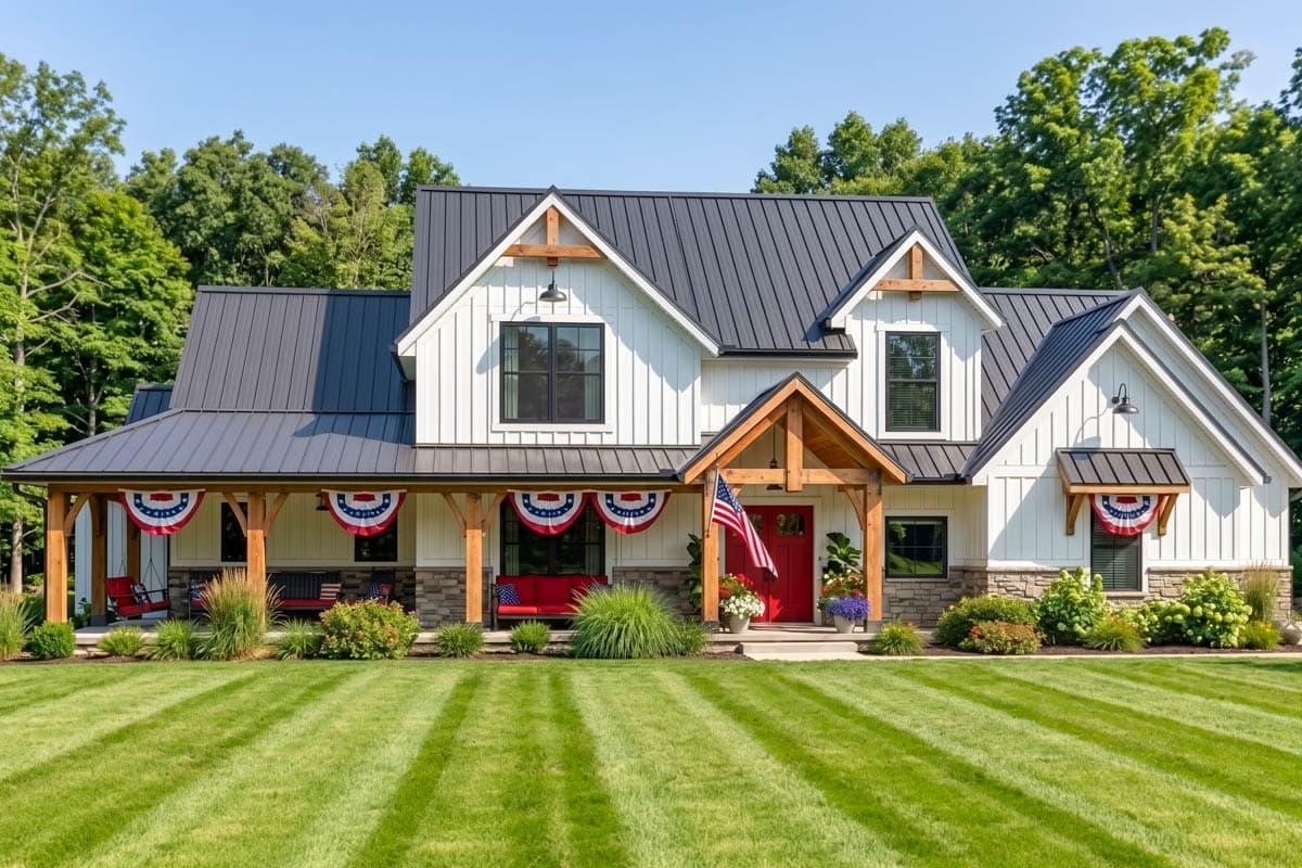 Plan 135038GRA: 3-Bed New American Farmhouse with Wrap-around Porch and Optional Lower Level - Image #22 - Country, Craftsman, Modern Farmhouse, New American