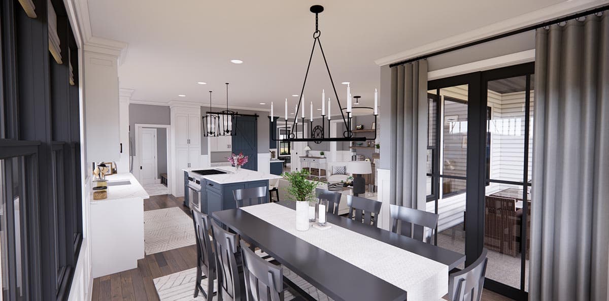 Plan 14700RK: Narrow Modern Farmhouse Plan with Home Office and Laundry On Both Floors - Image #20 - Country, Craftsman, Modern Farmhouse, New American