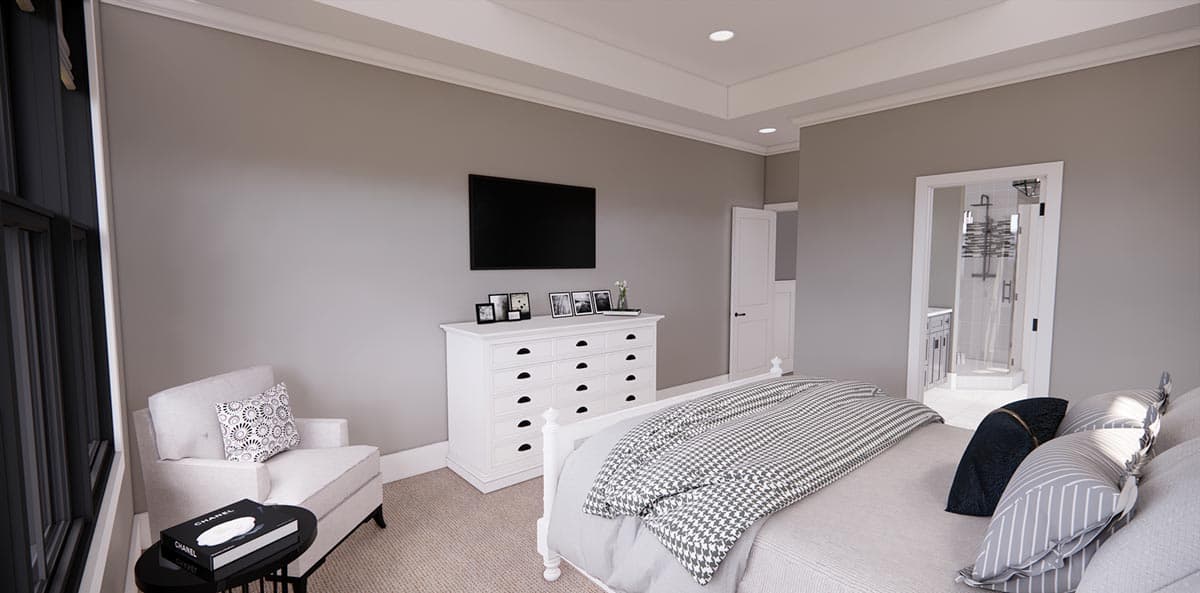 Plan 14700RK: Narrow Modern Farmhouse Plan with Home Office and Laundry On Both Floors - Image #27 - Country, Craftsman, Modern Farmhouse, New American