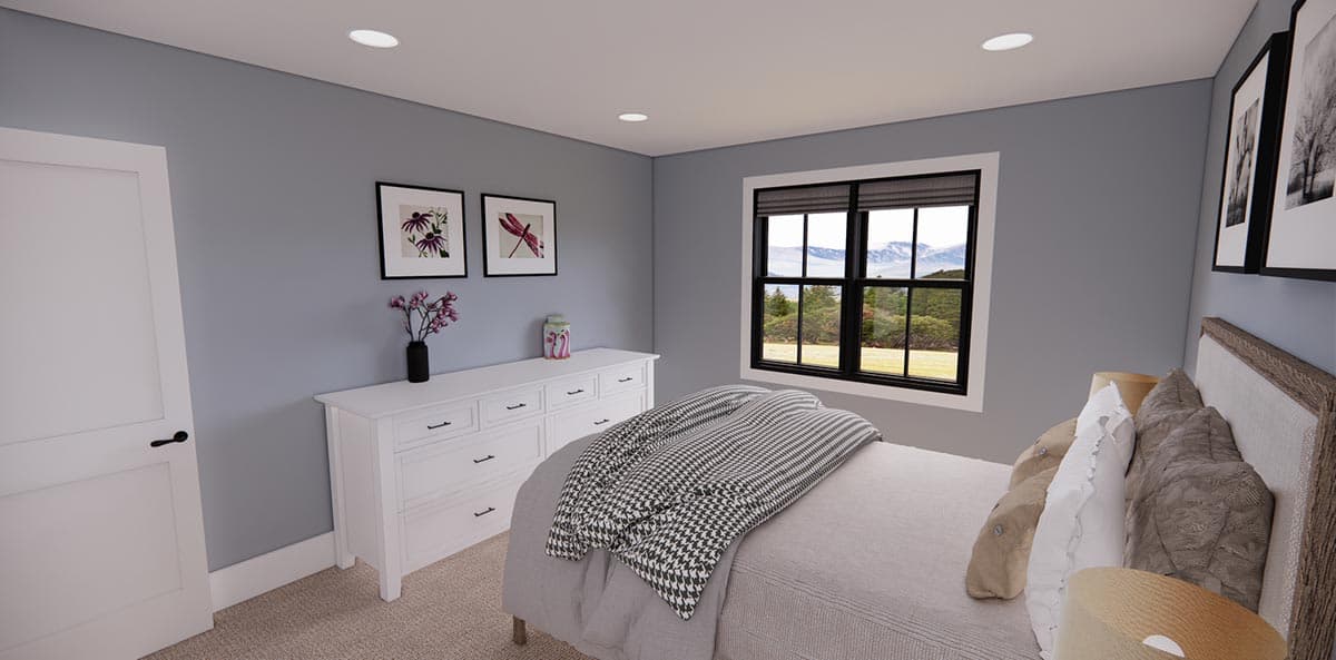 Plan 14700RK: Narrow Modern Farmhouse Plan with Home Office and Laundry On Both Floors - Image #37 - Country, Craftsman, Modern Farmhouse, New American