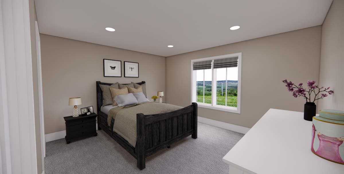 Plan 14702RK: 4-Bed New American Home Plan with a Home Office and Two Laundry Rooms - Image #47 - Craftsman, New American