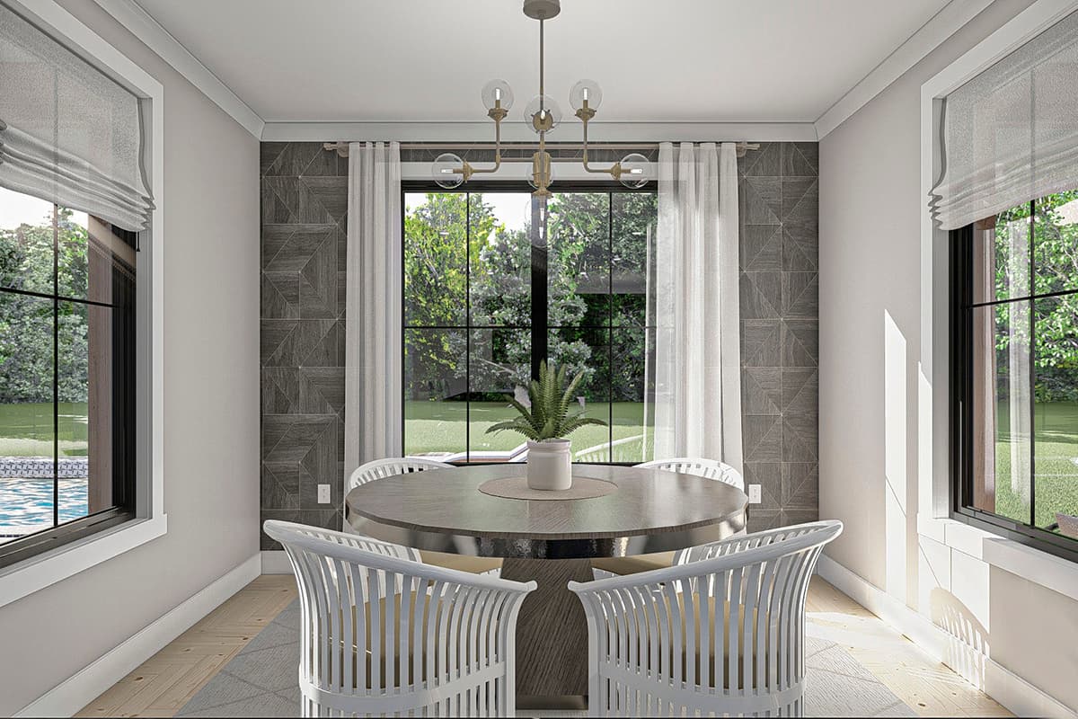 Plan 62329DJ: Magnificent Modern Farmhouse Plan with Sunroom and 2-Story Great Room - Image #10 - Country, Farmhouse, Modern Farmhouse, New American