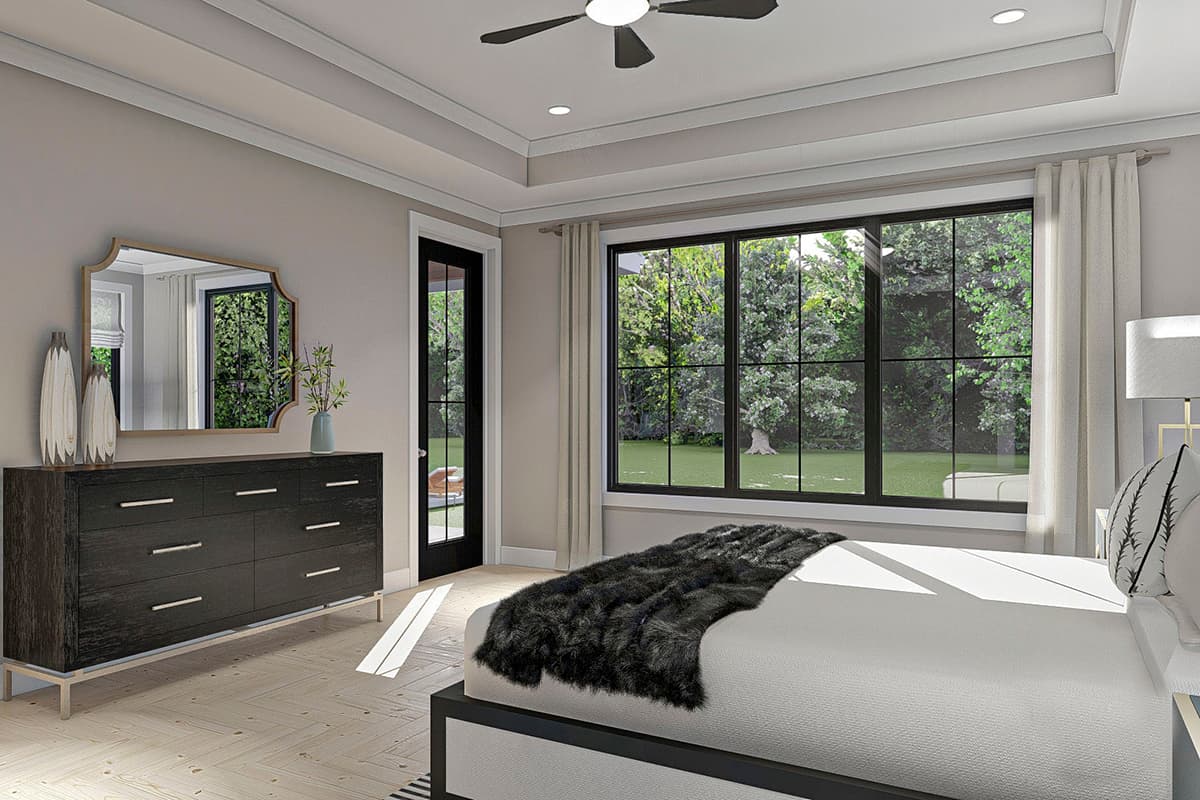 Plan 62329DJ: Magnificent Modern Farmhouse Plan with Sunroom and 2-Story Great Room - Image #14 - Country, Farmhouse, Modern Farmhouse, New American