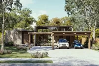 Exclusive Modern Home Plan with Natural Lighting Galore