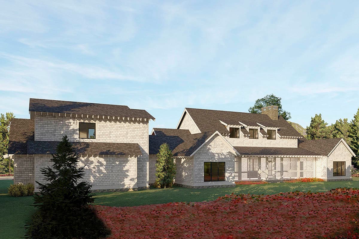 Plan 70699MK: Mountain Country Craftsman Home Plan with 2-Story Great Room and 10'-Deep Front and Back Porches - Image #6 - Country, Craftsman, Mountain, New American, Rustic