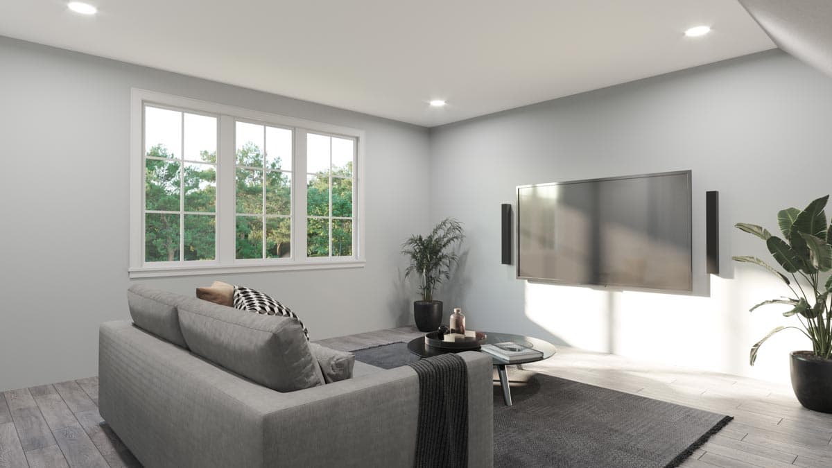 Plan 510195WDY: Split Bedroom Modern Farmhouse with Vaulted Open Concept Core - Image #14 - Acadian, Country, Louisiana-Style, Modern Farmhouse, New American, Southern