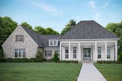 Exclusive 4-Bed House Plan with Screened Porch and Bonus Second Level
