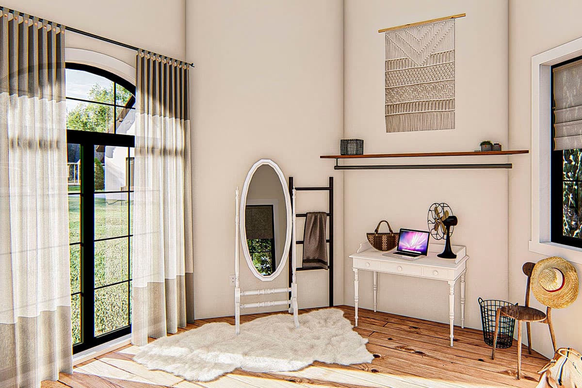 Plan 62330DJ: Cottage-style Work-From-Home Plan - Image #7 - Cottage, Country, Victorian