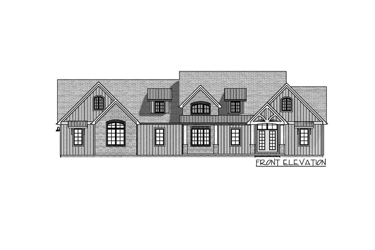 Plan 911008JVD: 2061 Square Foot New American House Plan with Large Bonus Room - Architectural Designs - Image #13 - Country, Craftsman, Farmhouse, Modern Farmhouse, New American, Ranch, Southern
