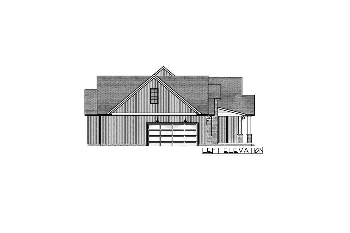 Plan 911008JVD: 2061 Square Foot New American House Plan with Large Bonus Room - Architectural Designs - Image #14 - Country, Craftsman, Farmhouse, Modern Farmhouse, New American, Ranch, Southern