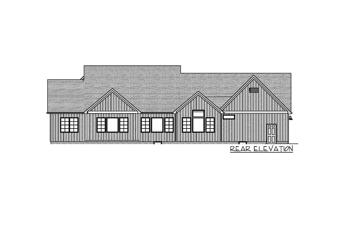 Plan 911008JVD: 2061 Square Foot New American House Plan with Large Bonus Room - Architectural Designs - Image #15 - Country, Craftsman, Farmhouse, Modern Farmhouse, New American, Ranch, Southern