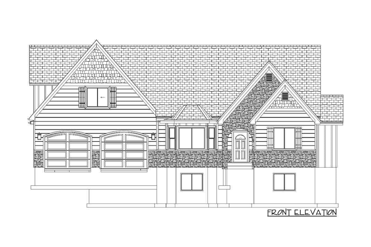 Plan 61375UT: Exclusive European House Plan with Optional Lower-level Apartment - Image #27 - European, Traditional, Transitional
