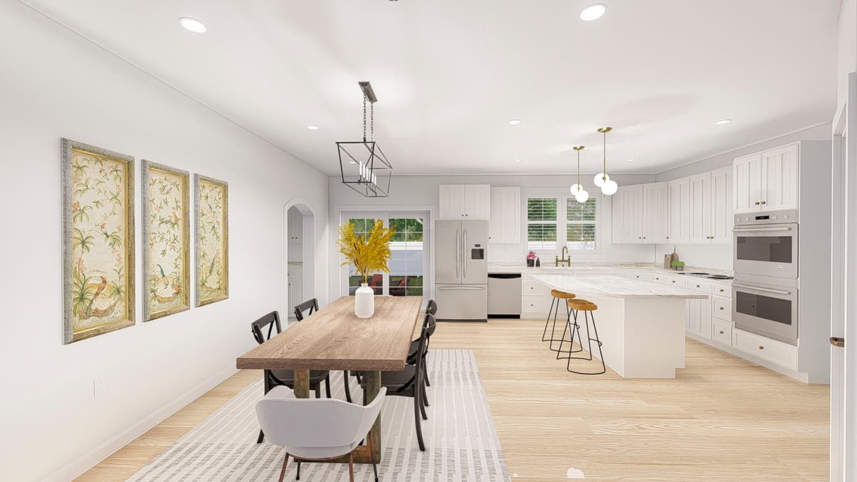Plan 61375UT: Exclusive European House Plan with Optional Lower-level Apartment - Image #11 - European, Traditional, Transitional