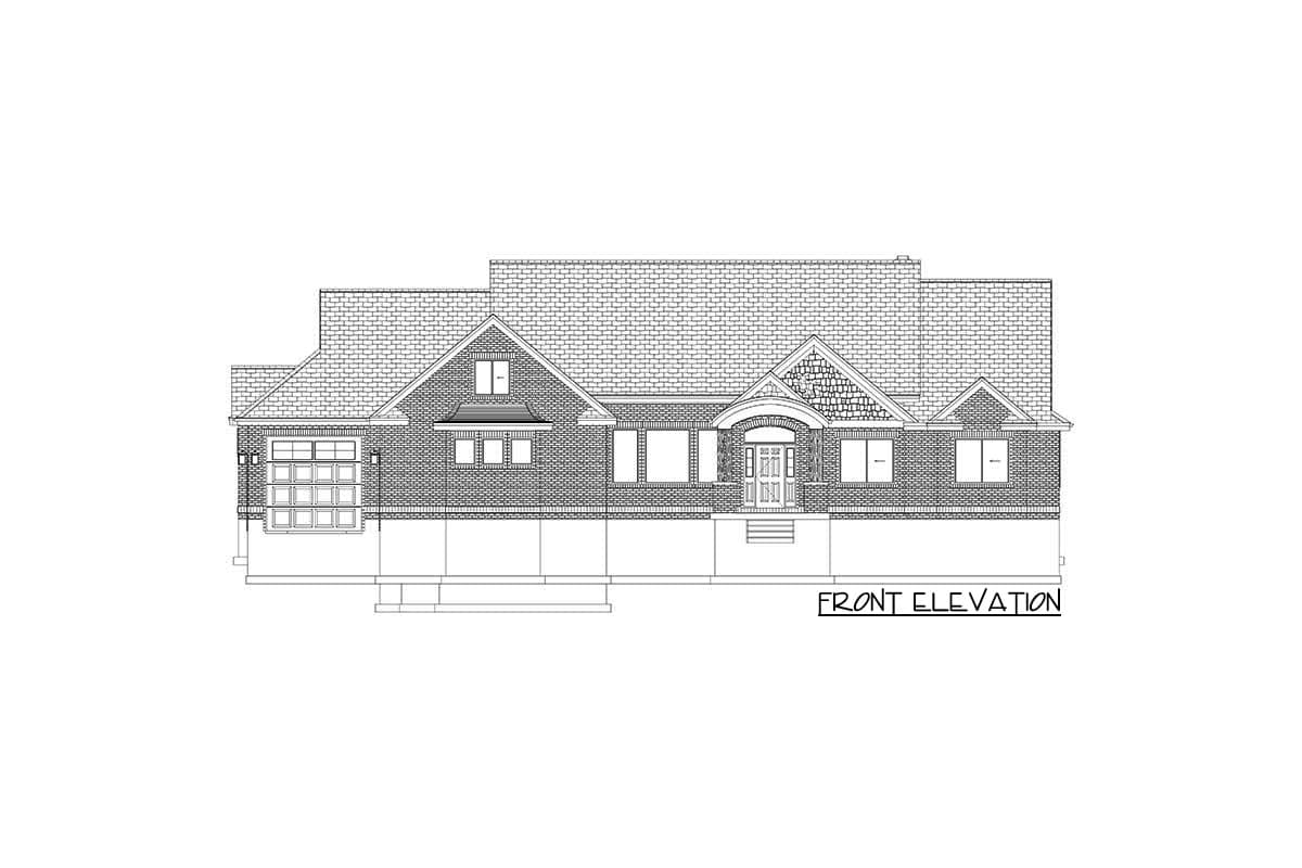 Plan 61376UT: One-level Mountain House Plan with Study and Optional Lower-level Office - Image #26 - Craftsman, Mountain, New American, Ranch