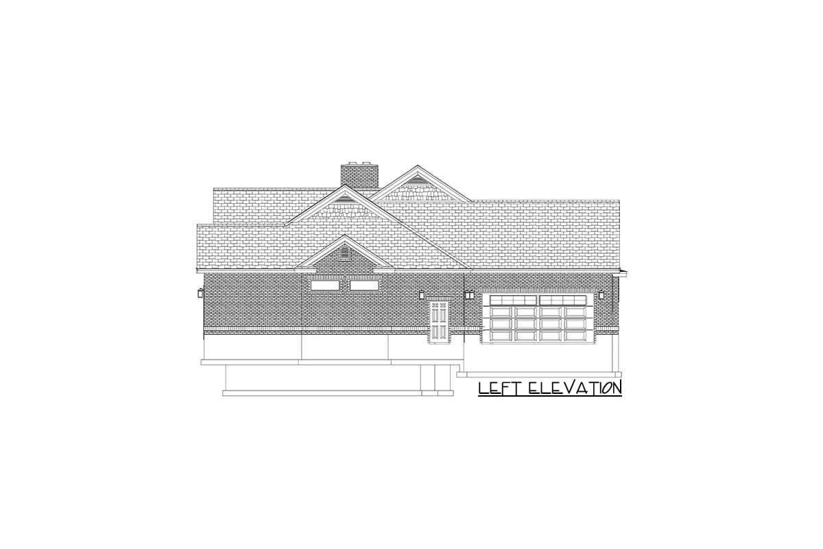 Plan 61376UT: One-level Mountain House Plan with Study and Optional Lower-level Office - Image #27 - Craftsman, Mountain, New American, Ranch