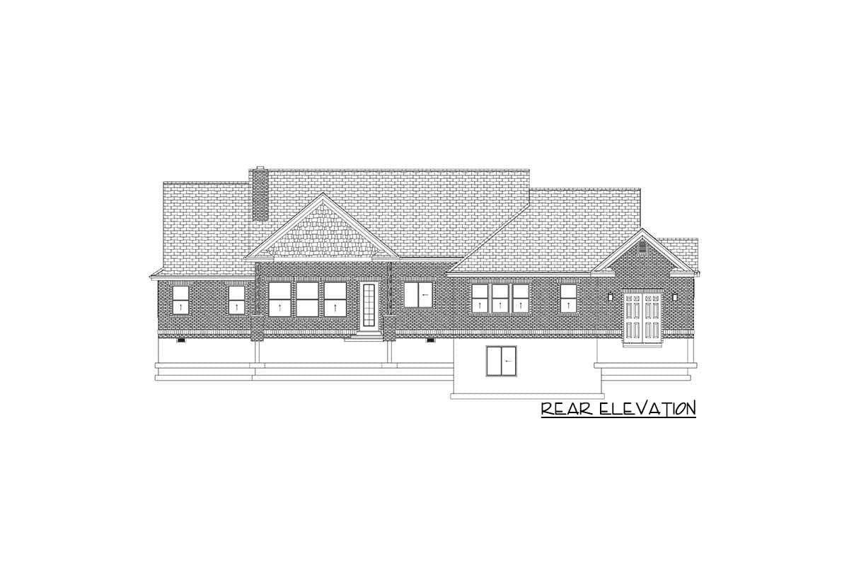 Plan 61376UT: One-level Mountain House Plan with Study and Optional Lower-level Office - Image #28 - Craftsman, Mountain, New American, Ranch