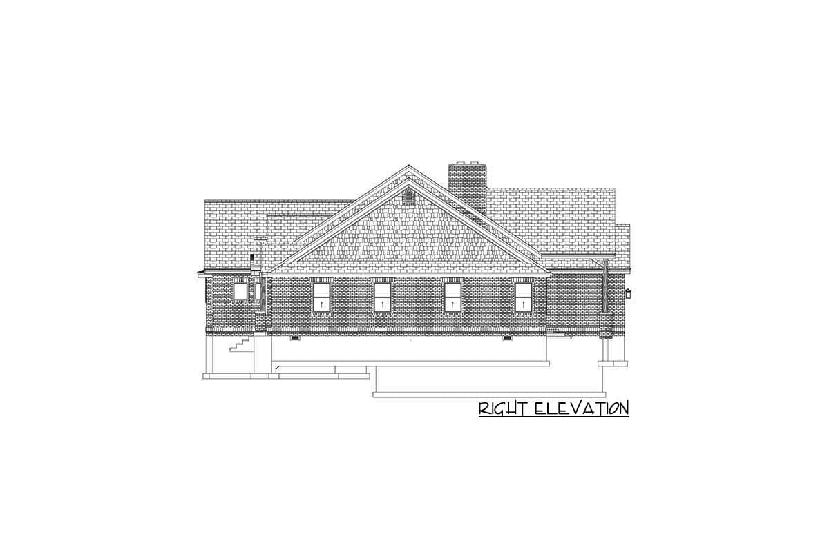 Plan 61376UT: One-level Mountain House Plan with Study and Optional Lower-level Office - Image #29 - Craftsman, Mountain, New American, Ranch