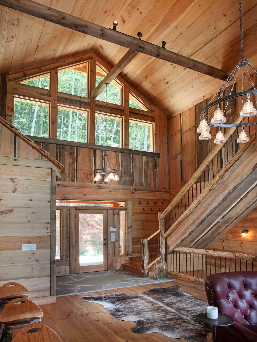 Plan 24127BG: Rustic Mountain House Plan for Rear-sloped Lot - Image #4 - Country, Craftsman, Mountain, Rustic, Vacation